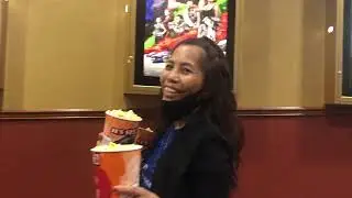 KONG VS GODZILLA MOVIE NIGHT AT THE MARCUS GRAND CINEMA - LET'S WATCH A MOVIE 👍👍👍