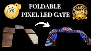 Pixel led Foldable Gate || 12X24 PIXEL LED GATE ||  NEW EFFECTS || AVAILABLE FOR SALE.