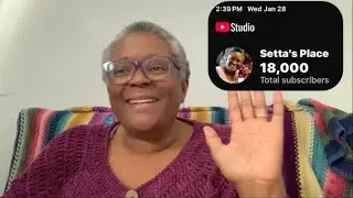 😄💜 Subscriber count project update! Pt. 2 🎉 18,000 🎉