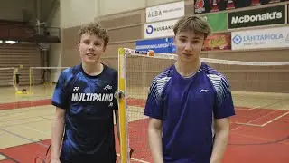 JySS Cup Badminton MS A Aapo Puhakka vs Jiro Immonen Final Badminton Match