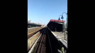 R42 aka R40M Z skip Stop train Alabama Avenue to Gates Avenue