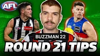 Round 21 AFL Tips + Predictions 2025