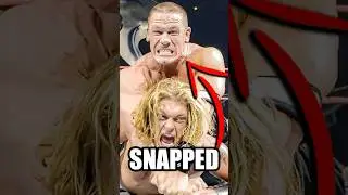 John Cena vs Edge: The Rivalry That Changed WWE Forever 😱🔥 #WWE #shorts
