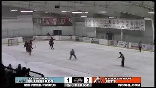 WOSHL HIGHLIGHTS 2022-23 - Tilbury Bluebirds at Strathroy Jets - Fri, Feb 3rd 2023
