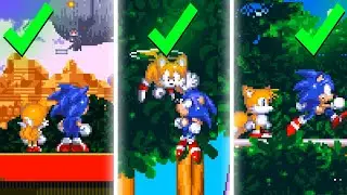 Sonic 3 A.I.R., but IMPROVED TRANSITIONS! ✨ Sonic 3 A.I.R. Mods Gameplay