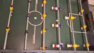 Playing Foosball With My Lovely Daughter