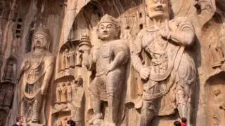 Beautiful view of longmen Caves China