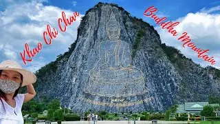 NO TOURISTS!!😱THAILAND'S GOLDEN BUDDHA MOUNTAIN (KHAO CHI CHAN) JULY 2020