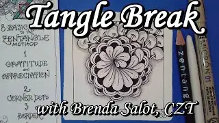 TANGLE BREAK TANGLES (flux, crescent moon, poke root)