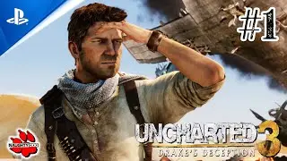✨Uncharted 3 Drake's Deception™ #1| Início da História Nathan Drake & Sully! (PS5\PT\SC)✨