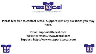 TeeCal Rollup Charges - Hiding On Printouts