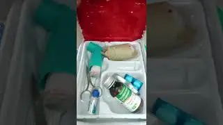 first' aid box kids project activity #kids #students #school