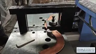 BUS Bar Vertical Bending by Busbar Processing Machine Busbar Bending Machine Busbar Bender