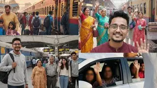 Mama Ko Station Tak Chhodne Gaye | Daily Life Vlog | Family Vlog | Arman Ansari vlog 