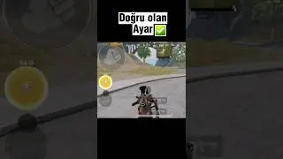 Pubg Pro Joyistik Ayarı✅ #pubgmobile #shorts #fypシ