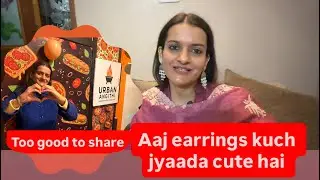 Too good to share😋Aaj earrings kuch jyaada cute hai ❤️