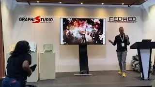Graphistudio is live! at the photography trade show Click live expo 2024 in Coventry, UK