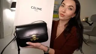 Celine Triomphe! What really fits! Don't buy before watching this video!