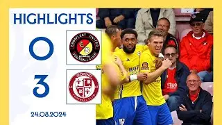 Ebbsfleet United 0-3 Woking | Match Highlights