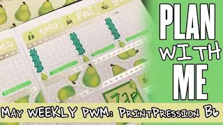 ❤May 2020 PrintPression B6 Plan With Me ❤