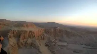 Heißluft-Ballonfahrt bei Luxor/Ägypten zum Sonnenaufgang