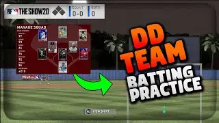 HOW TO USE YOUR DD TEAM IN BATTING PRACTICE !!!!