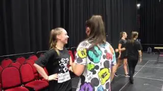Christmas Variety Show Behind the Scenes