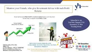 Mention your friends, who always give Investment Advice with such Profit Returns