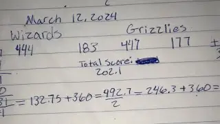 (NEW) Washington Wizards vs Memphis Grizzlies (Predicted Total Scoring)