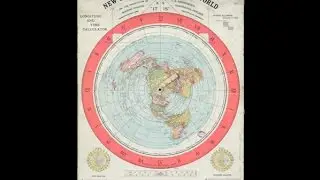Flat Earth Map...  Azimuthal Equidistant.. Holds to Reality.. Flat Truth..