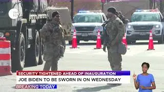 Security tightened at Capitol Buildings ahead of inauguration day in US