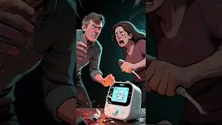 Видеоняня включилась в 2:44 утра&hellip; На экране оказалось НЕ ребёнок 💀👀👹 #ужасающиеистории #страшно