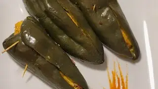 Stuffed Poblano Peppers