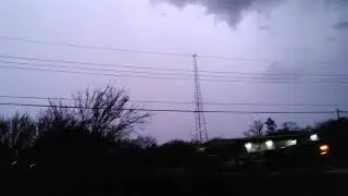 Tornado forming Aubrey Texas 11/24/2020 *please, excuse the audio*
