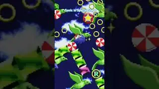 Sonic in Special Stage #sonic #sonicthehedgehog #sega #sonicteam #sonicoriginsplus #shorts #sonic1