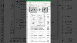 Professional Data Cleaning Using Keyboard Shortcuts in Excel
