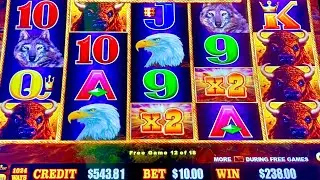 AMAZING BUFFALO LINK SESSION AT YAAMAVA CASINO #slotman #casino #yaamava #buffalo #california 