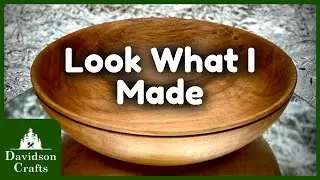 Turning a Maple Bowl - Woodturning Project | Davidson Crafts