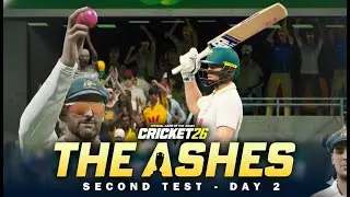 PINK BALL BATTLE - The Ashes | 2ND Test - DAY-2 | Cricket 26 