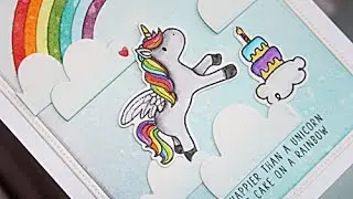 Mama Elephant | Unicorns & Rainbows Card