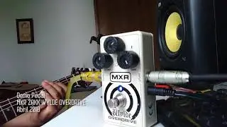 MXR ZW44 OVERDRIVE PEDAL