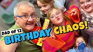 ** More GIFT opening CHAOS 🎁 ** | (Dad of 12) BIG BIRTHDAY SPECIAL!