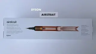 DYSON AIRSTRAIT AMBER SILK UNBOXING | CLOSE UP LOOK 