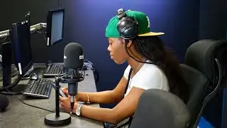 Cristale - LIVE freestyle on BBC1XTRA with Rampage Sound