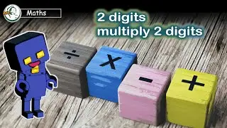 Column method for multiplication | Phương pháp cột để nhân
