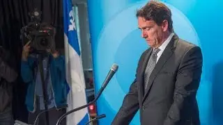 Pierre Karl Peladeau, man behind Sun News Network, announces he's leaving politics