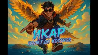 Икар - Полёт до костров (TEASER) #ai #музыка #veo3 #rap #мифология