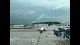 HK Express A320-232 landing at Taipei Taoyuan International Airport