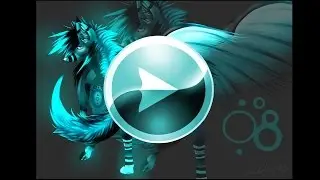 OC wolf Speedpaint 'Trixter'