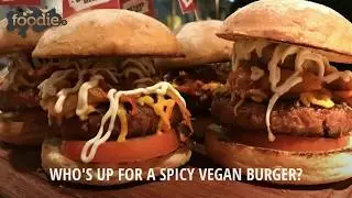 Vegan Wu Tang Burger at The Butchers Club